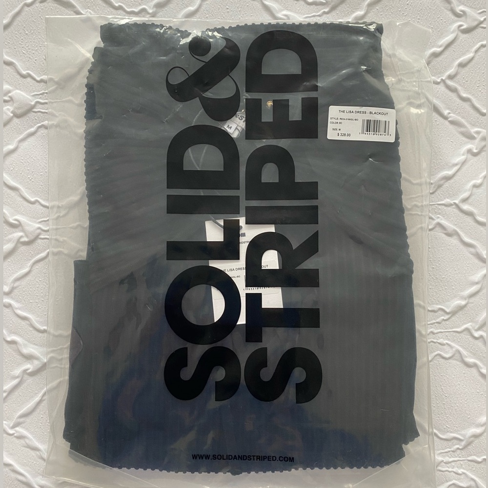 Solid & Striped - NWT! The Lisa Dress in Black - Size M - Picture 9 of 14
